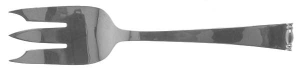 Modern Georgian (Sterling) Small Solid Cold Meat Serving Fork