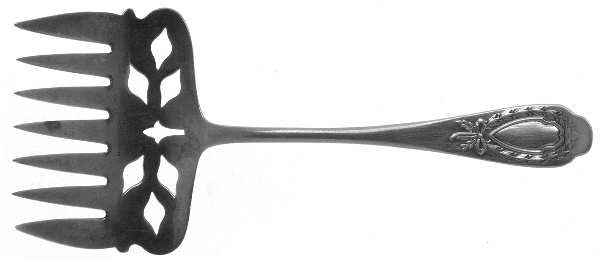 Apollo (Sterling, 1900) Small Solid Tined Sardine Serving Fork