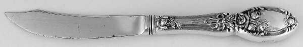 Brides Bouquet (Silverplate, 1908) Individual Fruit Knife with Silverplate Blade