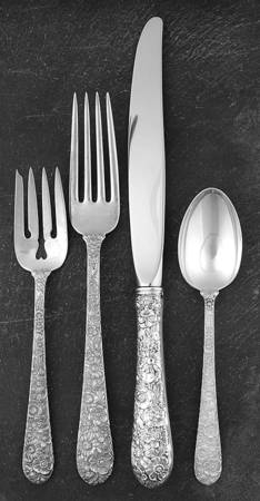 Bridal Bouquet (Sterling, 1932) 4 Piece Dinner Size Setting