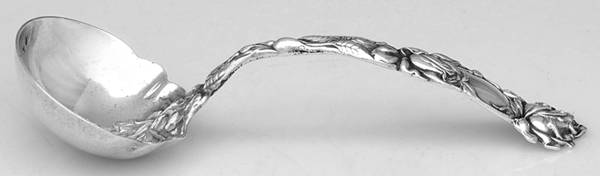 Bridal Rose (Sterling, 1903) Solid Gravy Ladle