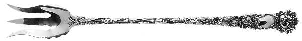 Bridal Rose (Sterling, 1903) Long Handle Olive Fork