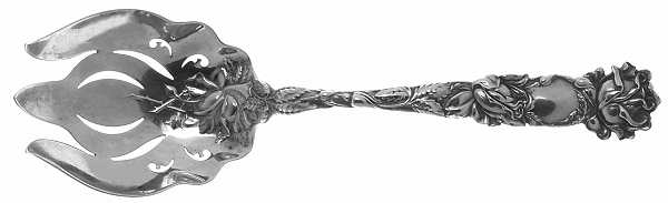 Bridal Rose (Sterling, 1903) Solid Salad/Berry Fork