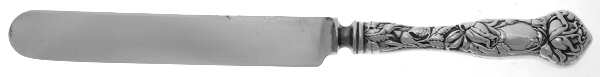 Bridal Rose (Sterling, 1903) Blunt Hollow Knife with Bolster