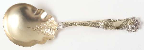 Bridal Rose (Sterling, 1903) Solid Salad/Berry Spoon