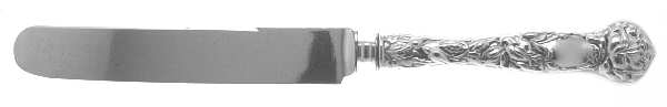 Bridal Rose (Sterling, 1903) Old French Hollow Knife with Bolster