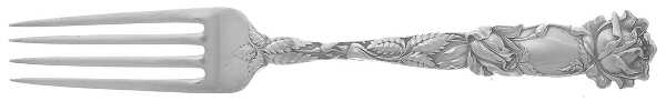 Bridal Rose (Sterling, 1903) Fork