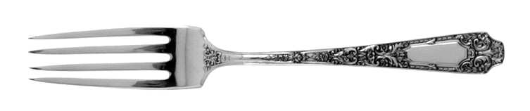Cellini (Sterling, 1929, No Monograms) Fork