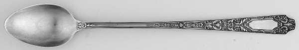 Cellini (Sterling, 1929, No Monograms) Iced Tea Spoon
