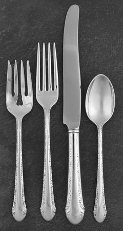 Chased Romantique (Sterling, 1933) 4 Piece Place Size Setting