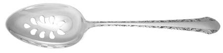 Chased Romantique (Sterling, 1933) Pierced Tablespoon (Serving Spoon) HC