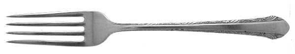 Chased Romantique (Sterling, 1933) Fork