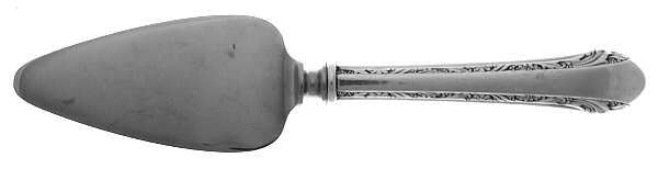 Chased Romantique (Sterling, 1933) Cheese Server with Stainless Blade