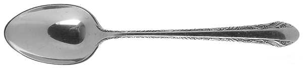 Chased Romantique (Sterling, 1933) Demitasse Spoon