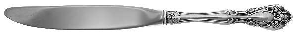 Chateau Rose (Sterling, 1940, No Monograms) Hollow Handle Youth Knife