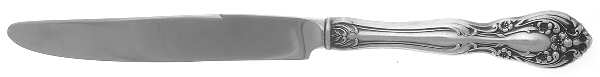 Chateau Rose (Sterling, 1940, No Monograms) New French Hollow Knife
