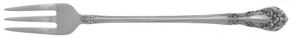 Chateau Rose (Sterling, 1940, No Monograms) Cocktail/Seafood Fork