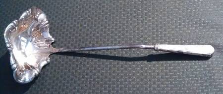 Dawn (Silverplate, 1929) Soup Ladle with Silverplate Bowl