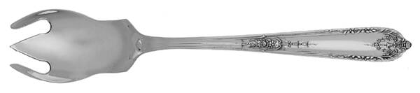 Della Robbia (Sterling, 1922, No Monograms) Ice Cream Fork HC