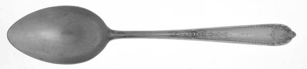 Della Robbia (Sterling, 1922, No Monograms) Dessert/Oval Soup Spoon