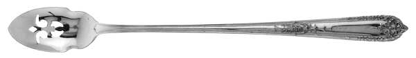 Della Robbia (Sterling, 1922, No Monograms) Olive Spoon Long Handle HC