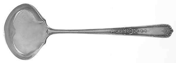 Della Robbia (Sterling, 1922, No Monograms) Solid Gravy Ladle