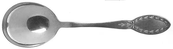 Diana (Silverplate, 1910) Round Bowl Soup Spoon (Gumbo)