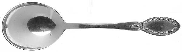 Diana (Silverplate, 1910) Round Bowl Soup Spoon (Cream Soup)