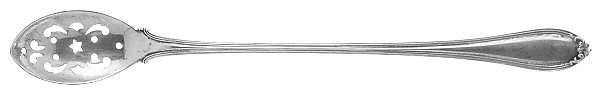 Evangeline (Sterling, 1907) Pierced Bowl Short Handle Olive Spoon