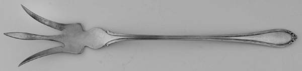 Evangeline (Sterling, 1907) Large Lettuce Serving Fork