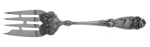 Fleur De Lis (Sterling, 1907) Individual Solid Fish Fork