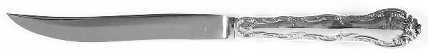 French Scroll (Sterling, 1953) Individual Steak Knife w/Bevel Blade