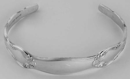 French Scroll (Sterling, 1953) Sterling Bracelet