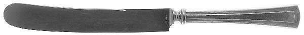 George Washington (Silverplate, 1913) Old French Hollow Knife with Bolster