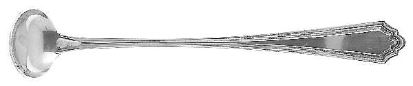 Hamilton (Sterling, 1910) Mustard Spoon