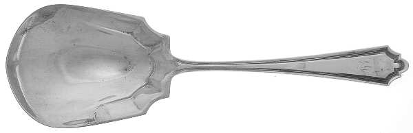 Hamilton (Sterling, 1910) Oversize Solid Salad Serving Spoon by Alvin