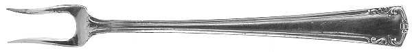 Lafayette (Silverplate, 1915) Short Handle Pickle/Olive Fork