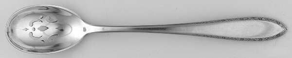 Lancaster (Silverplate, 1923) Pierced Bowl Short Handle Olive Spoon
