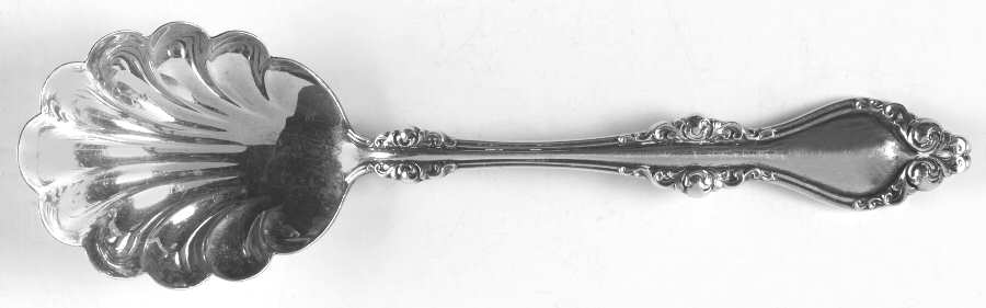 Lorraine (Sterling, 1904, No Monograms) Jam Spoon
