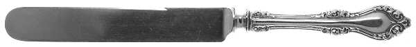Lorraine (Sterling, 1904, No Monograms) Old French Hollow Knife with Bolster