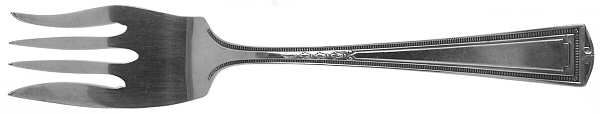 Luxor (Silverplate, 1924, No Monograms) Individual Salad Fork