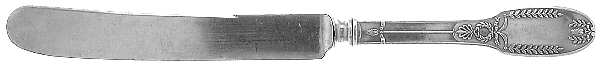 Marie Antoinette (Sterling, 1890-1910) Old French Hollow Knife with Bolster