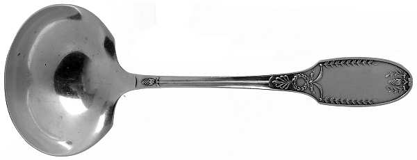 Marie Antoinette (Sterling, 1890-1910) Solid Gravy Ladle