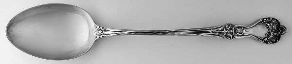 Majestic (Sterling, 1900, No Monograms) Gravy/Dressing Spoon with Button