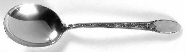 Mastercraft (Sterling, 1937, No Monograms) Round Bowl Soup Spoon (Bouillon)