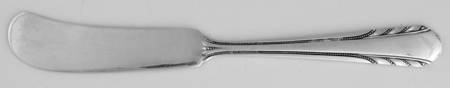 Maytime (Sterling, 1933-1936, No Monograms) Flat Handle Butter Spreader