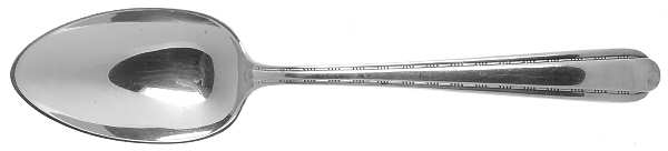 Melody (Silverplate, 1930) Place/Oval Soup Spoon