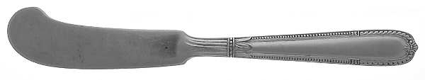 Miss Alvin (Sterling, 1931, No Monograms) Flat Handle Butter Spreader