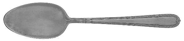 Miss Alvin (Sterling, 1931, No Monograms) Tablespoon (Serving Spoon)