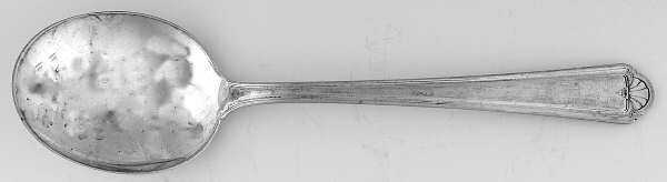 Modern Colonial (Sterling, 1928) Round Bowl Soup Spoon (Gumbo)